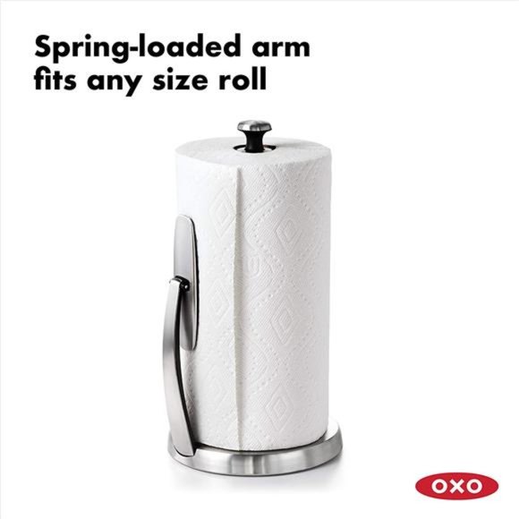 Good Grips SimplyTear Paper Towel Holder - Stainless Steel - Picture 3 of 5